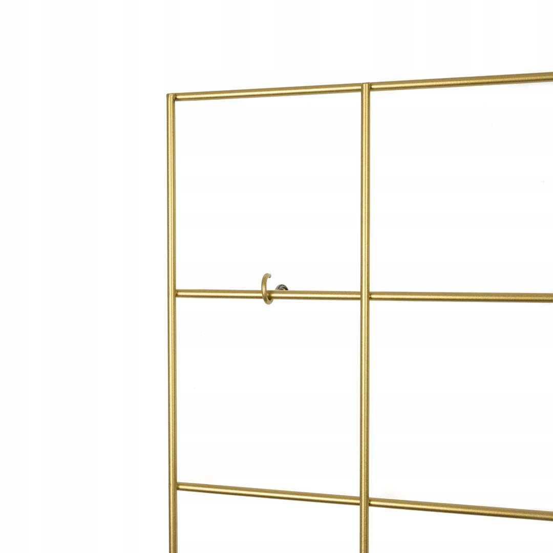 Držák Na Květináč na zeď Hedera 3 samotná mřížka 71x57 cm moderní zlatý