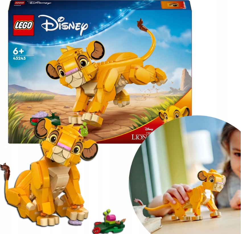 Klocki Lego Disney Krol Lew Simba Lwiatko Dla Dzieci Figurka