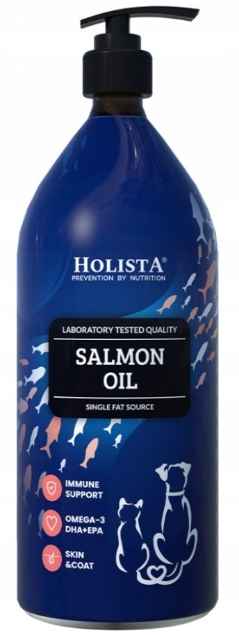 Holista Salmon Oil olej z łososia 1000ml