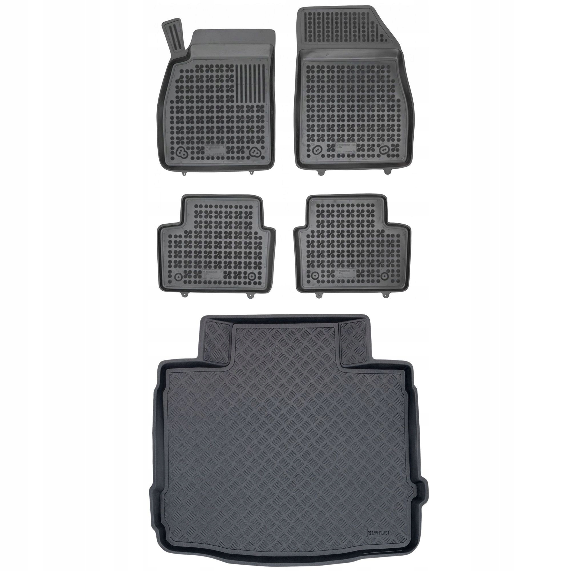 Sada kobercov a rohoží Opel Insignia I A 2008-2017 Sedan s príjazdovým kolesom