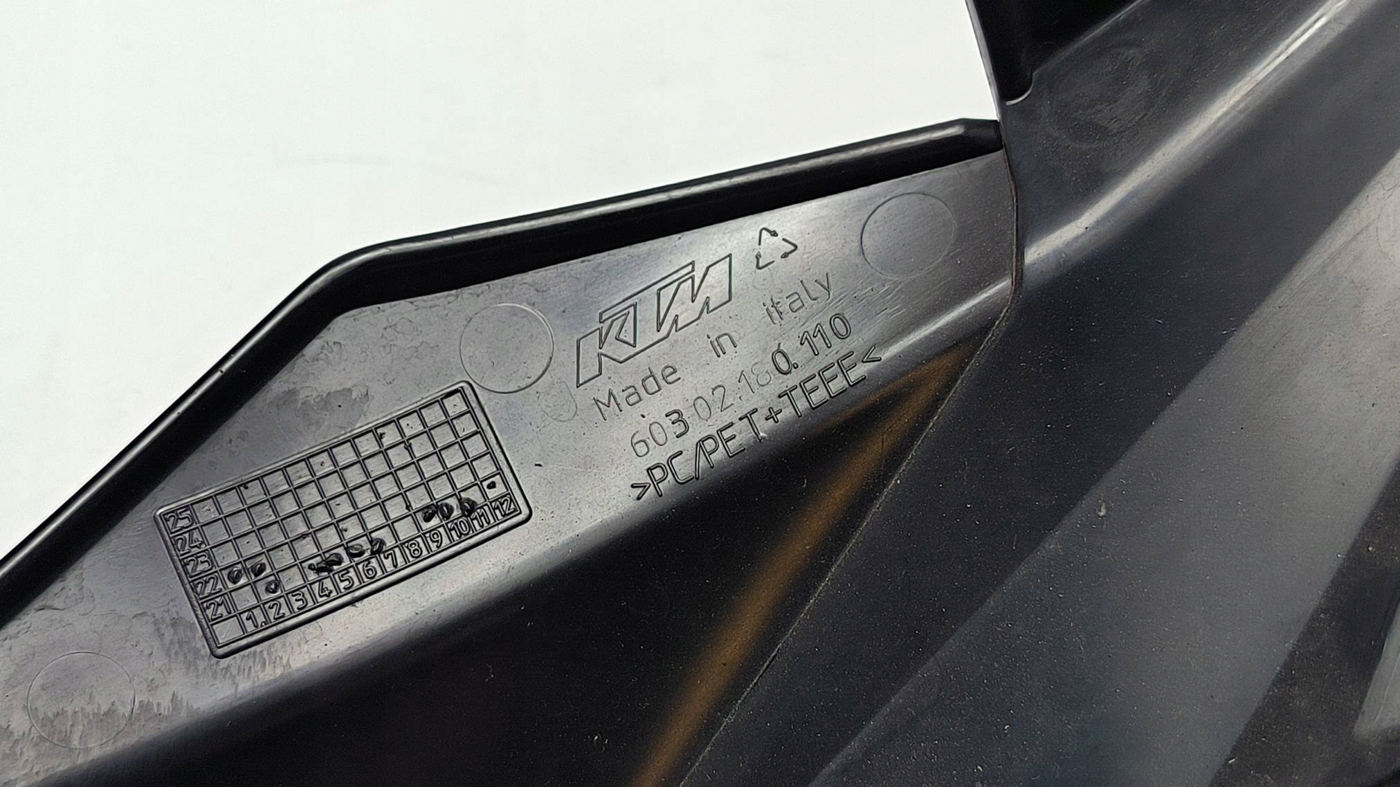 cover KLAMEK left front MOTOCYKL KTM 990 ADVENTURE