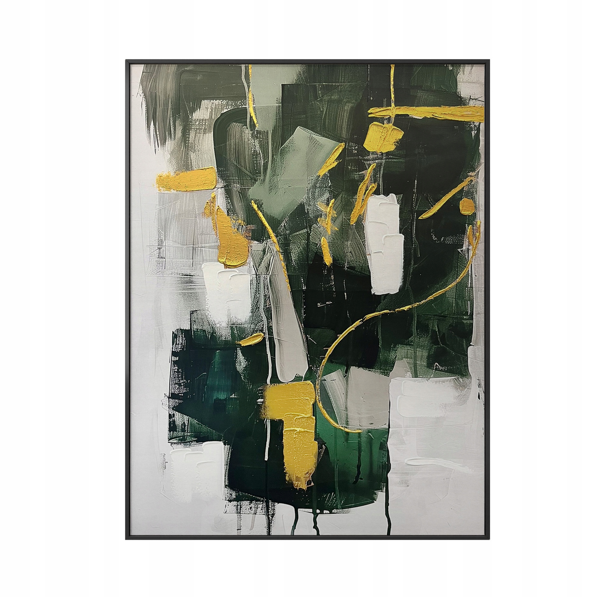 Obraz z ręcznie malowanymi elementami Framed For 70x100