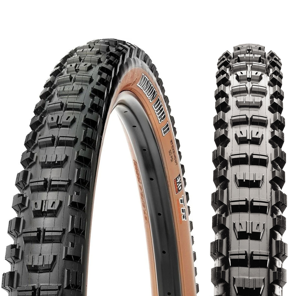 

Opona Maxxis Minion Dhr II 29x2.40 Wt brązowy bok