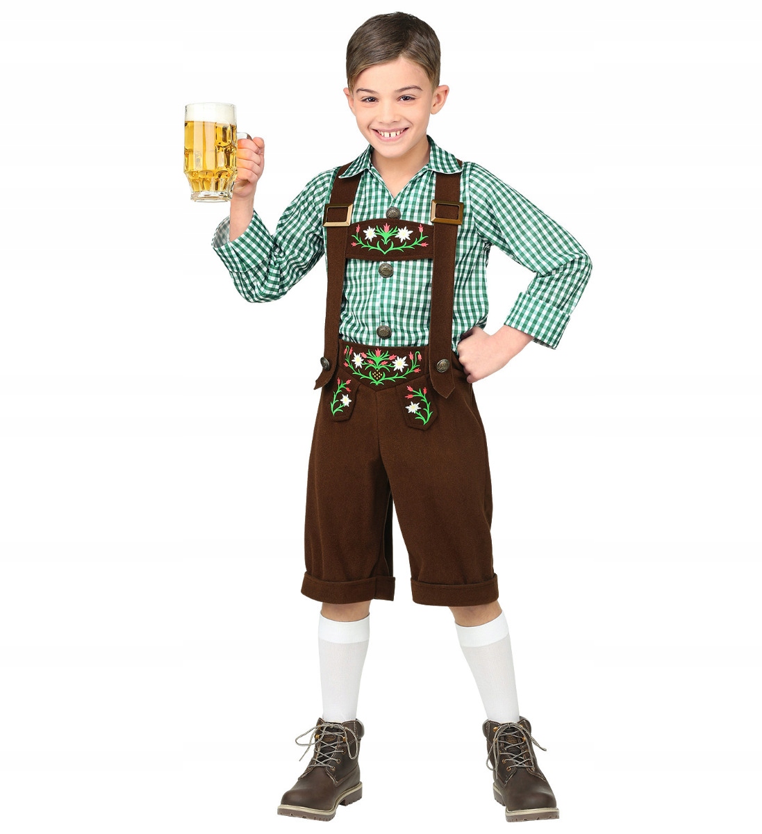 Strój Dziecięcy Bawarczyk Przebranie Bawarskie Dla Chłopca Oktoberfest 158