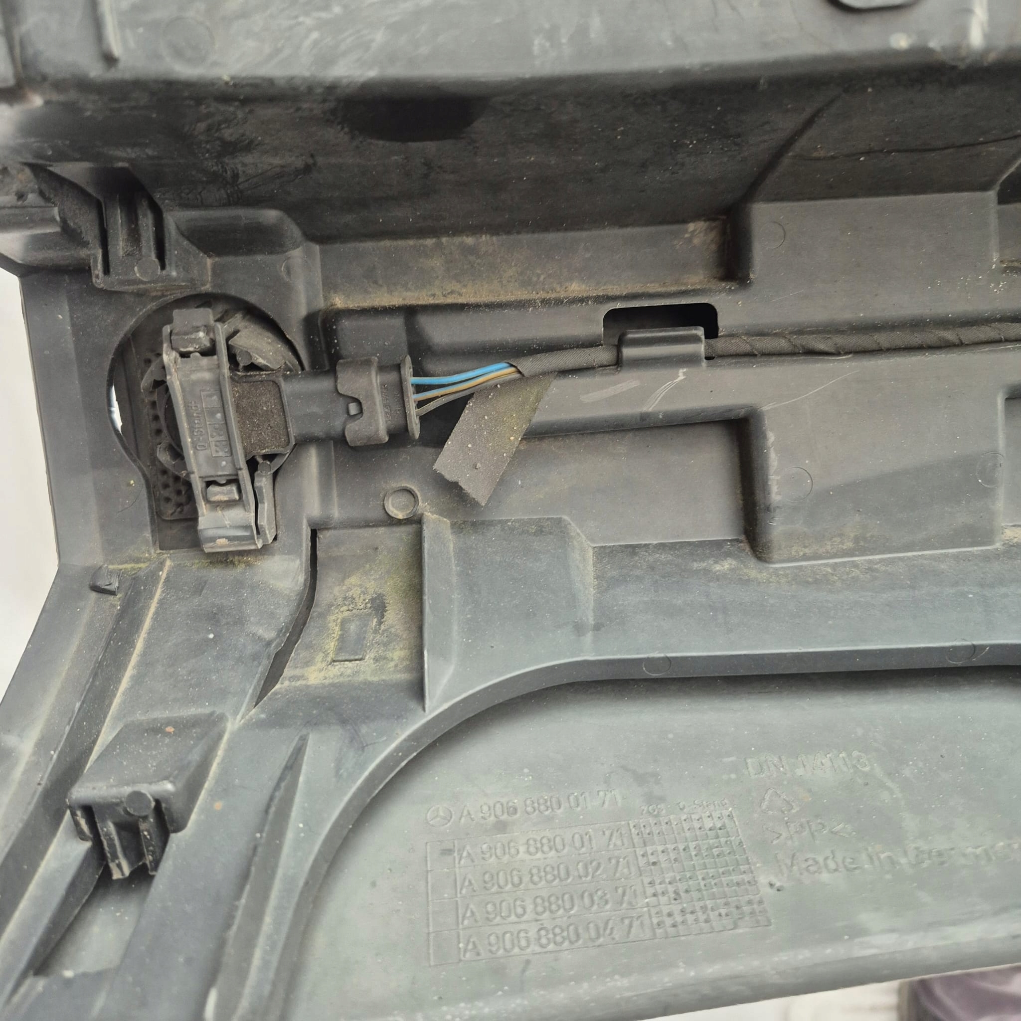 MERCEDES SPRINTER II 2 W906 06-18 bumper rear part rear PDC