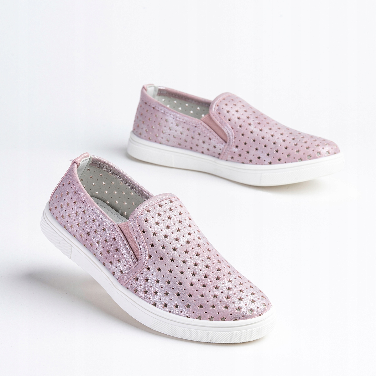 Półbuty wsuwane wkł.SKÓRA miękkie lekkie Wojtyłko Bohater brak