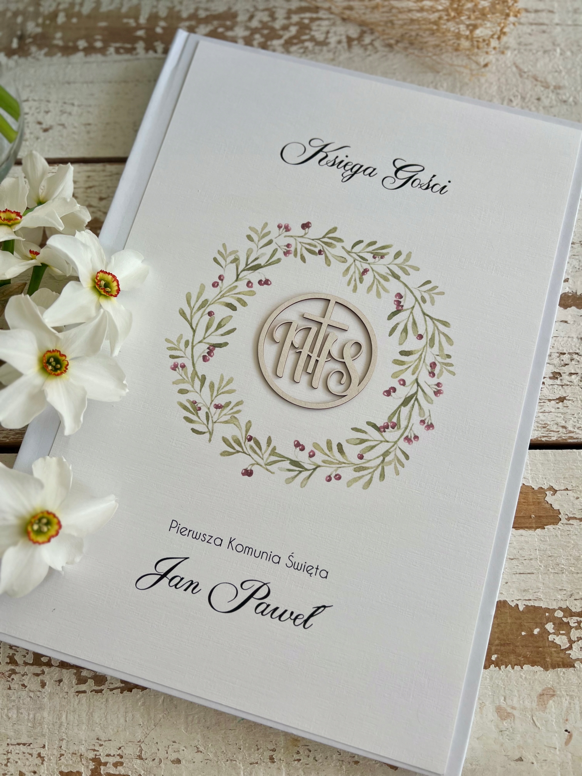 Bílá kniha společenských hostů na přijímání a4