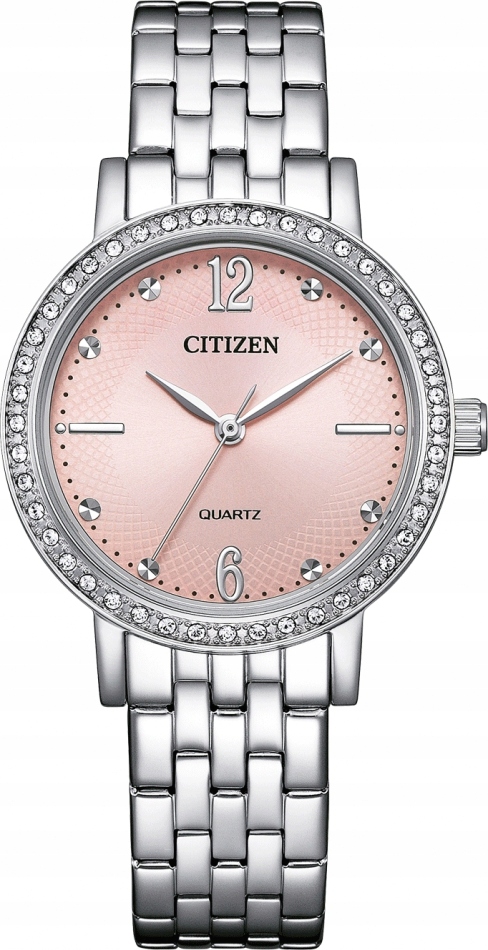 Zegarek damski Citizen EL3100-55W różowy fashion