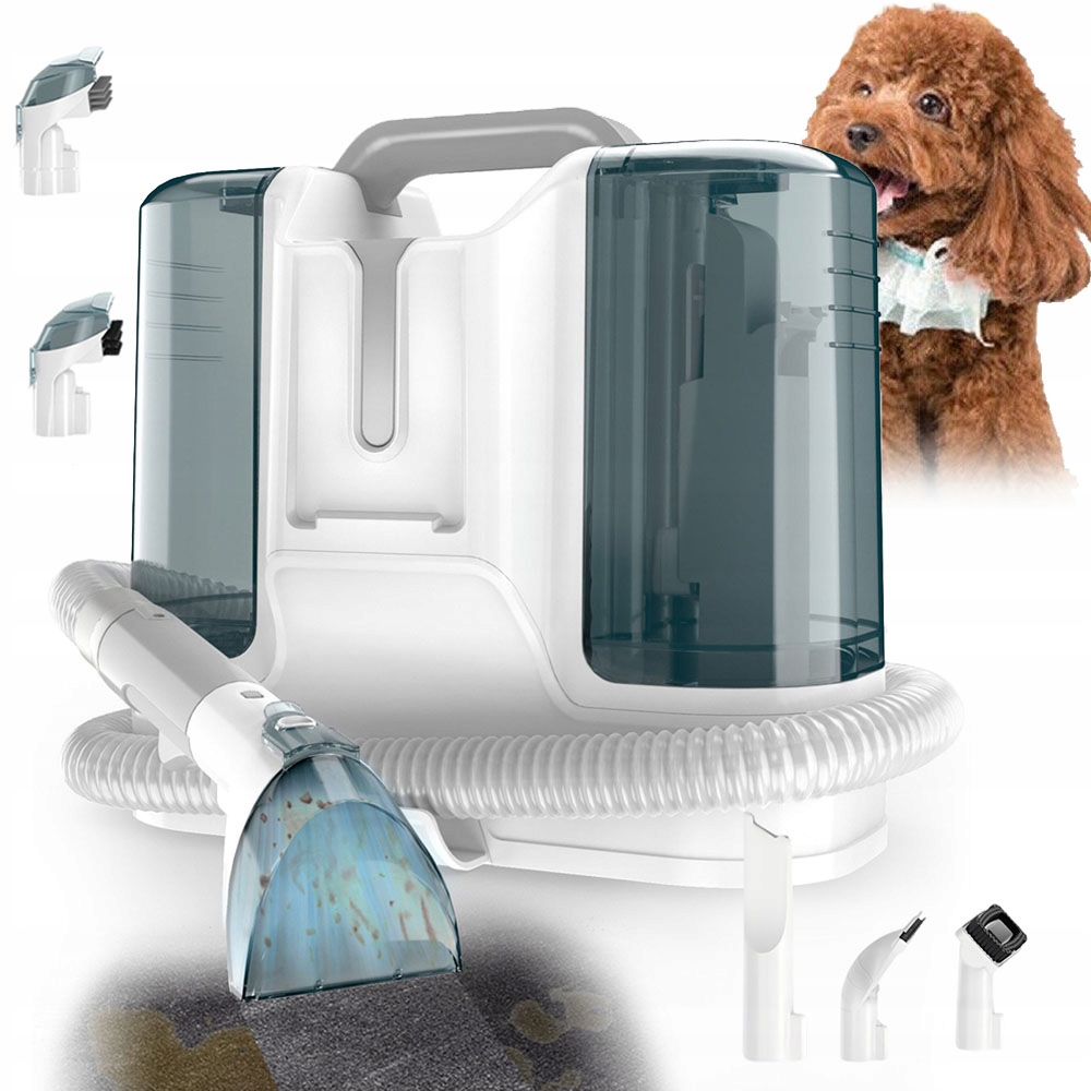 Vodný vysávač 450 W s hadicou 1.2 m pre koberce a pohovky s dvoma nádržami