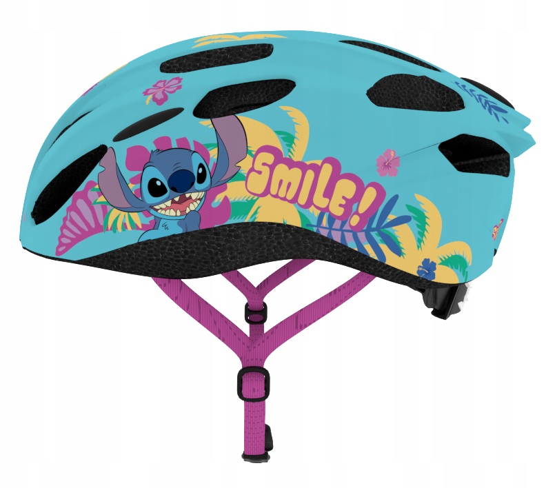 Kask Rowerowy Regulowany Lekki Dziecięcy In-Mold Stitch Sticz Lilo 52-56cm