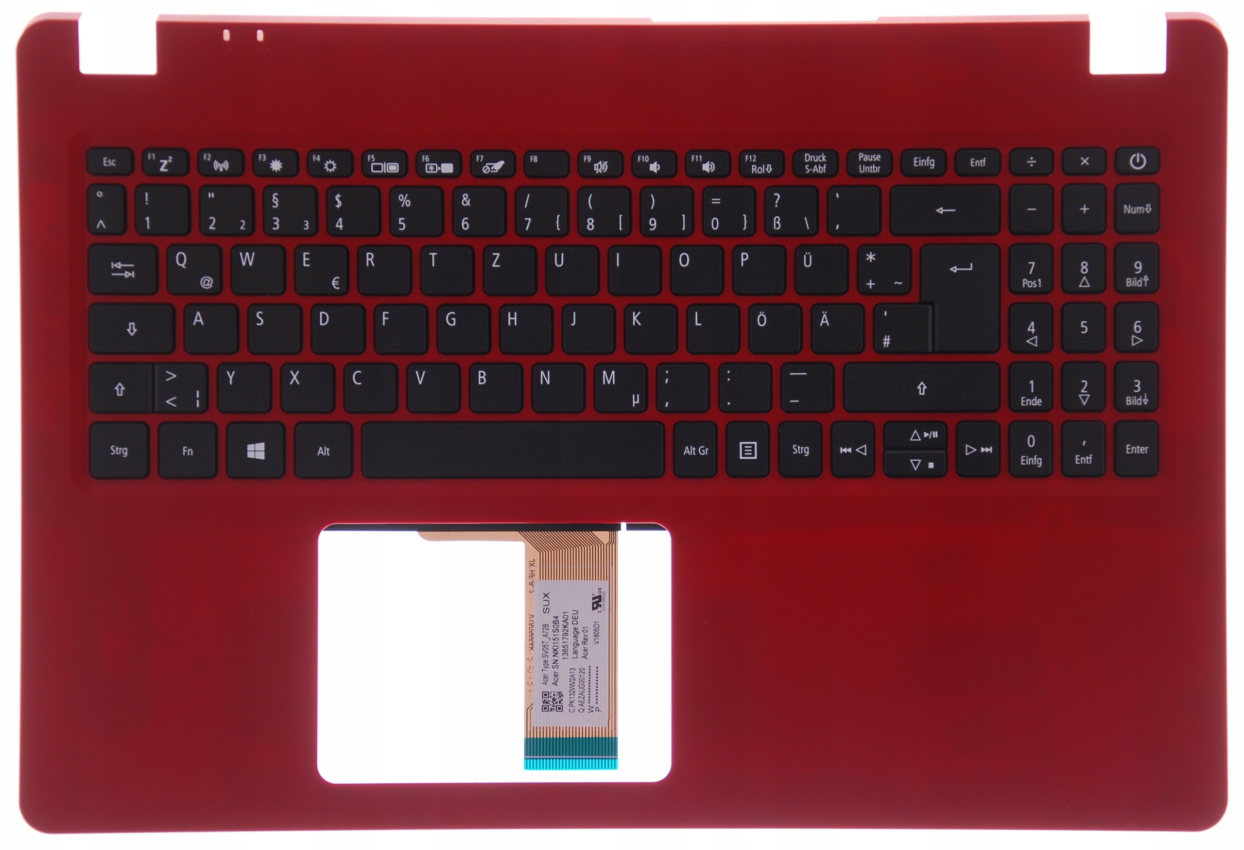 Palmrest s klávesnicí Acer Aspire A315-56 De A+