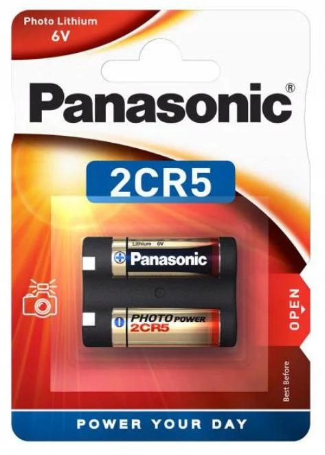 Baterie 2CR5 245 DL245 1BL Panasonic 6V (1 ks