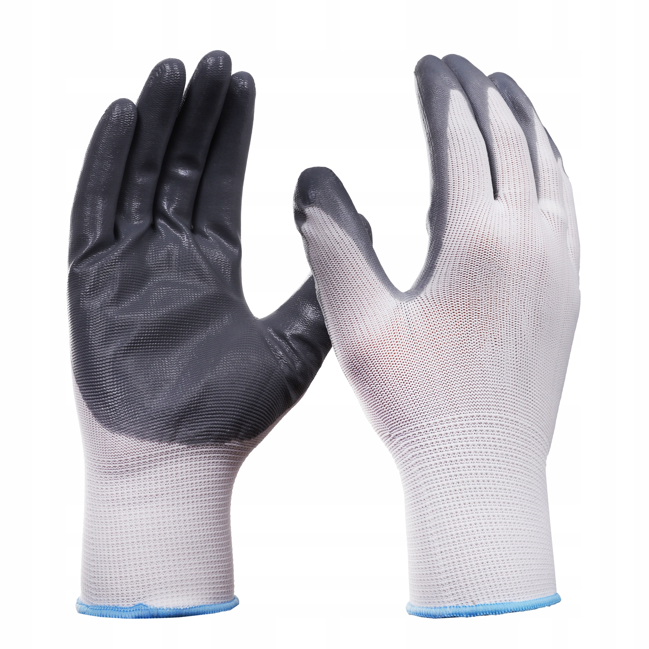 10 Par RĘKAWICE RĘKAWICZKI NITRYLOWE MOCNE Roz 9 EAN (GTIN) 5905562083353