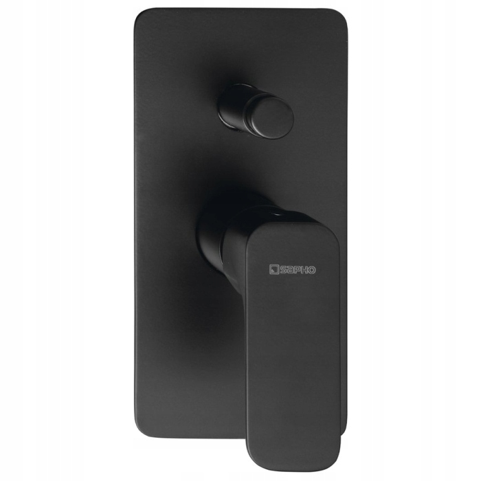 Sapho Spy podomietková sprchová batéria, čierna