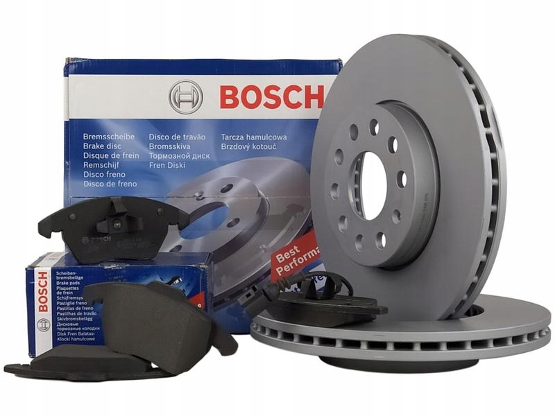 

Bosch Tarcze Klocki Audi A3 II 8P1 2.0TDI Przód
