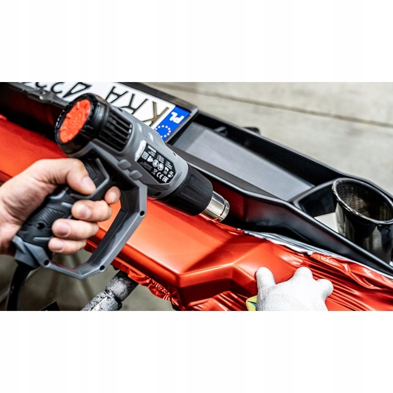 GRAPHITE 59G526 Opalarka 2000W 3 zakresy Moc 2000 W