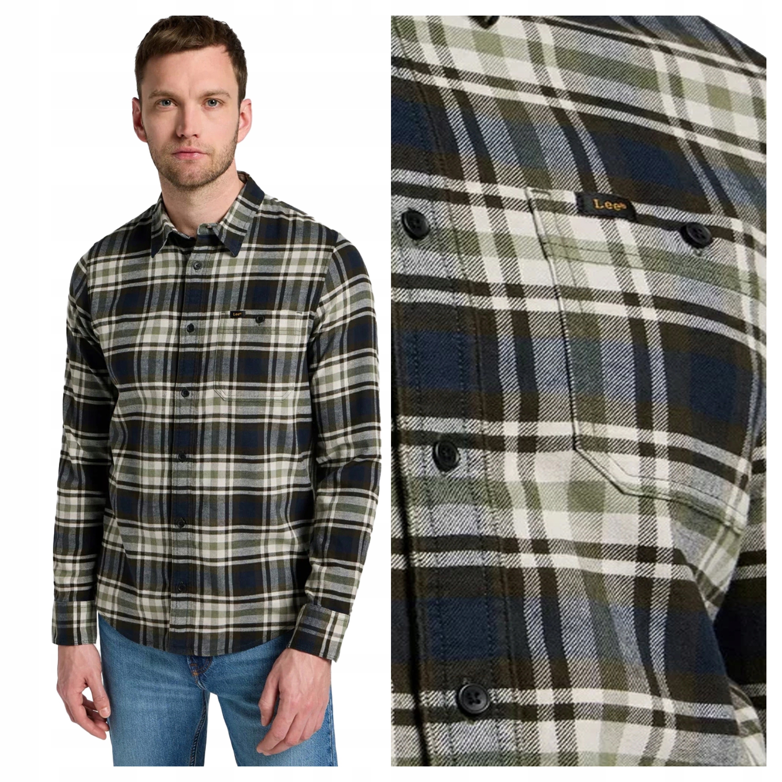 Lee Leesure Shirt M Pánská košile