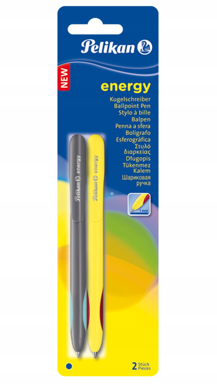 

Zestaw 2szt długopis Energy K21 1mm niebie Pelikan