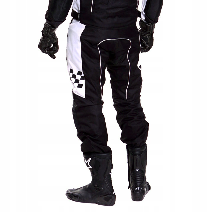 SPODNIE MOTOCYKLOWE TEKSTYLNE MĘSKIE WOLF M Rozmiar M