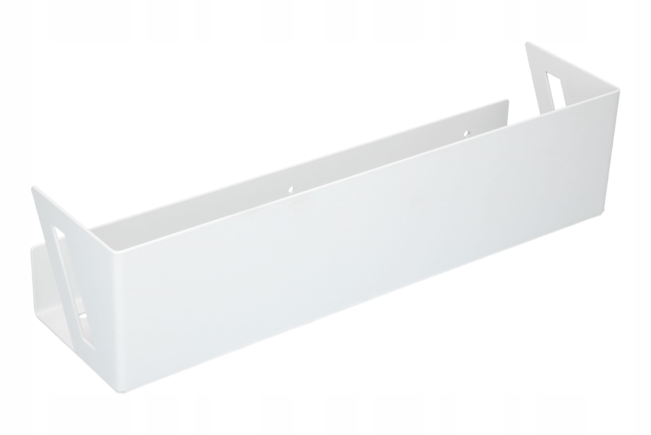 

Półka łazienkowa wisząca prysznic biała 40cm