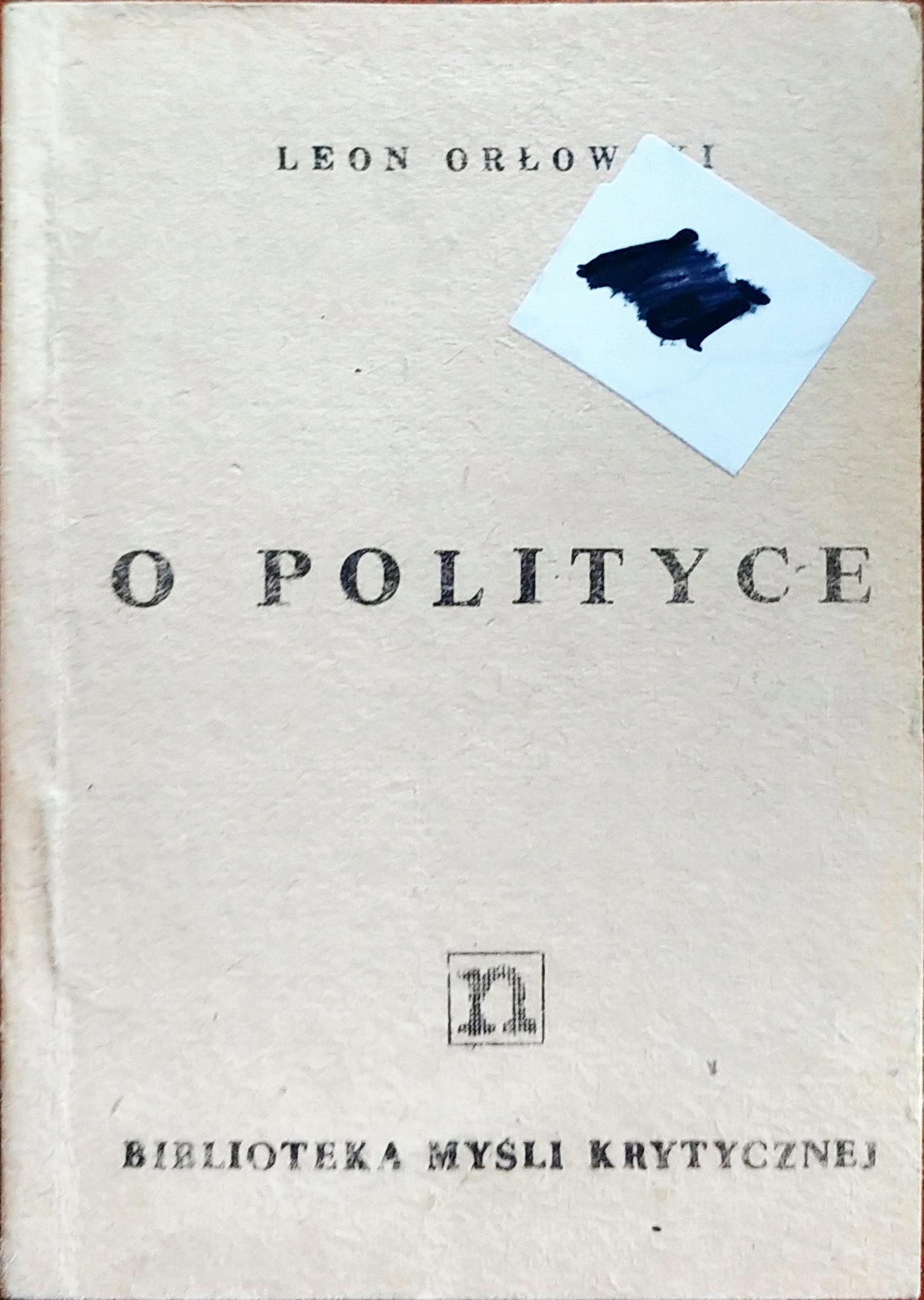 O polityce Orłowski