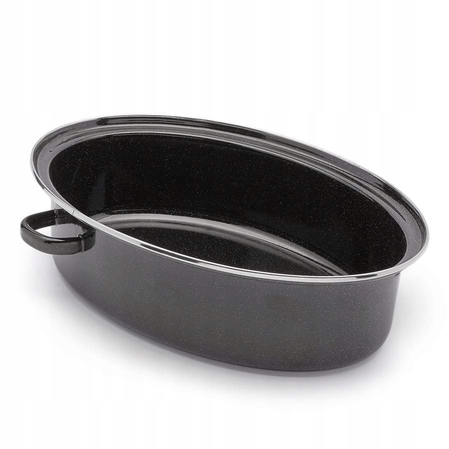 GARNEK EMALIOWANY BRYTFANNA owalna GĘSIARKA Tadar Marka Tadar