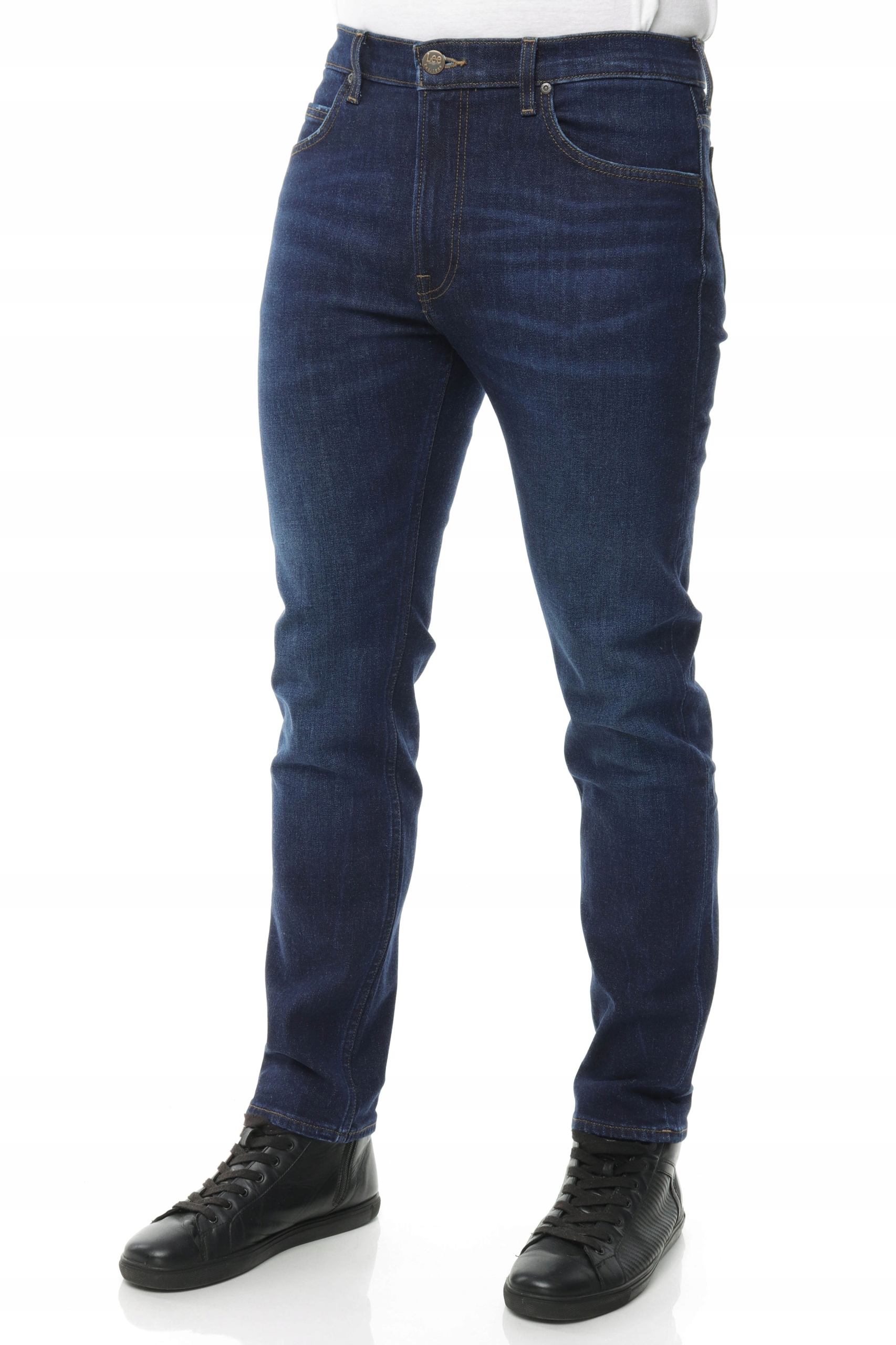 LEE RIDER spodnie męskie zwężane jeansy W38 L32 Model Rider