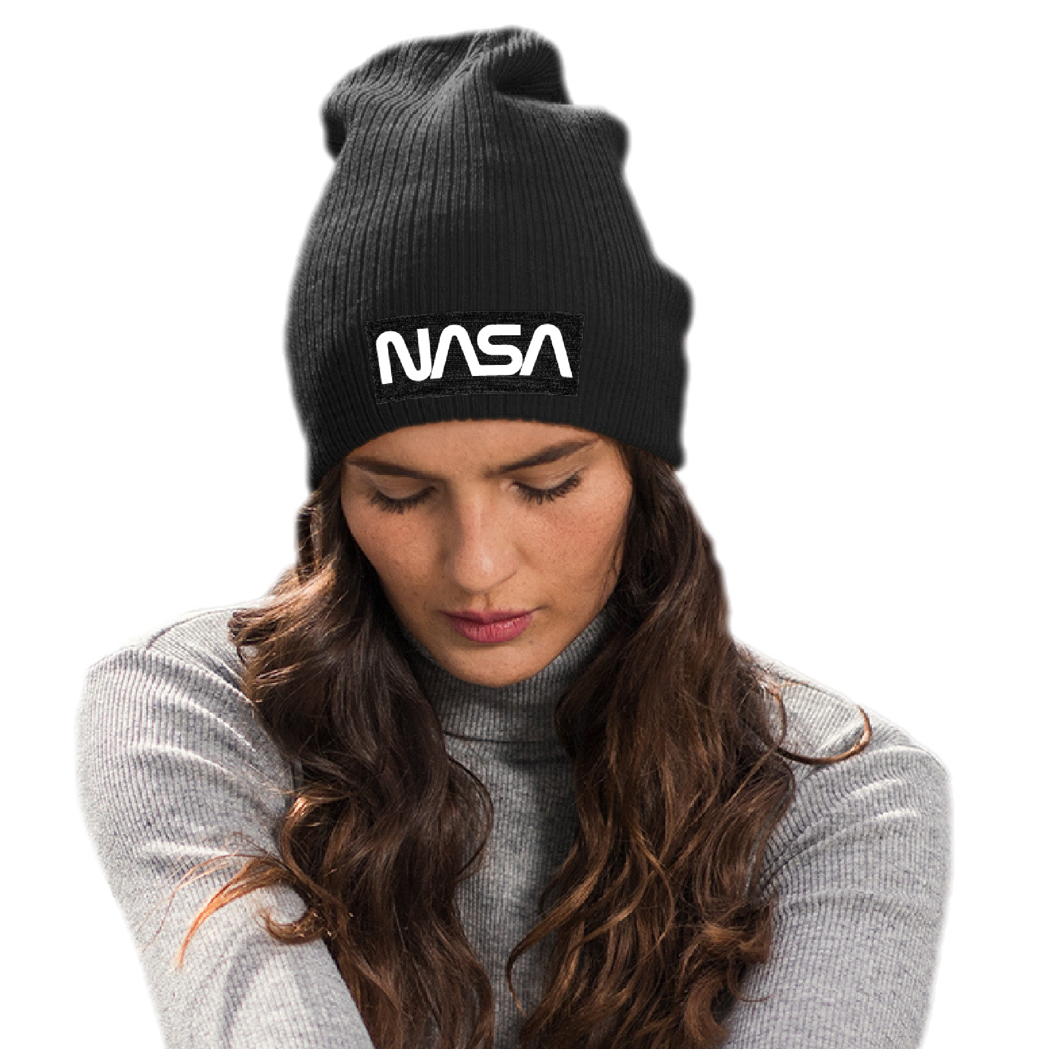 

Stylowa Czapka Na Zimę Z Nadrukiem Nasa Space Musk