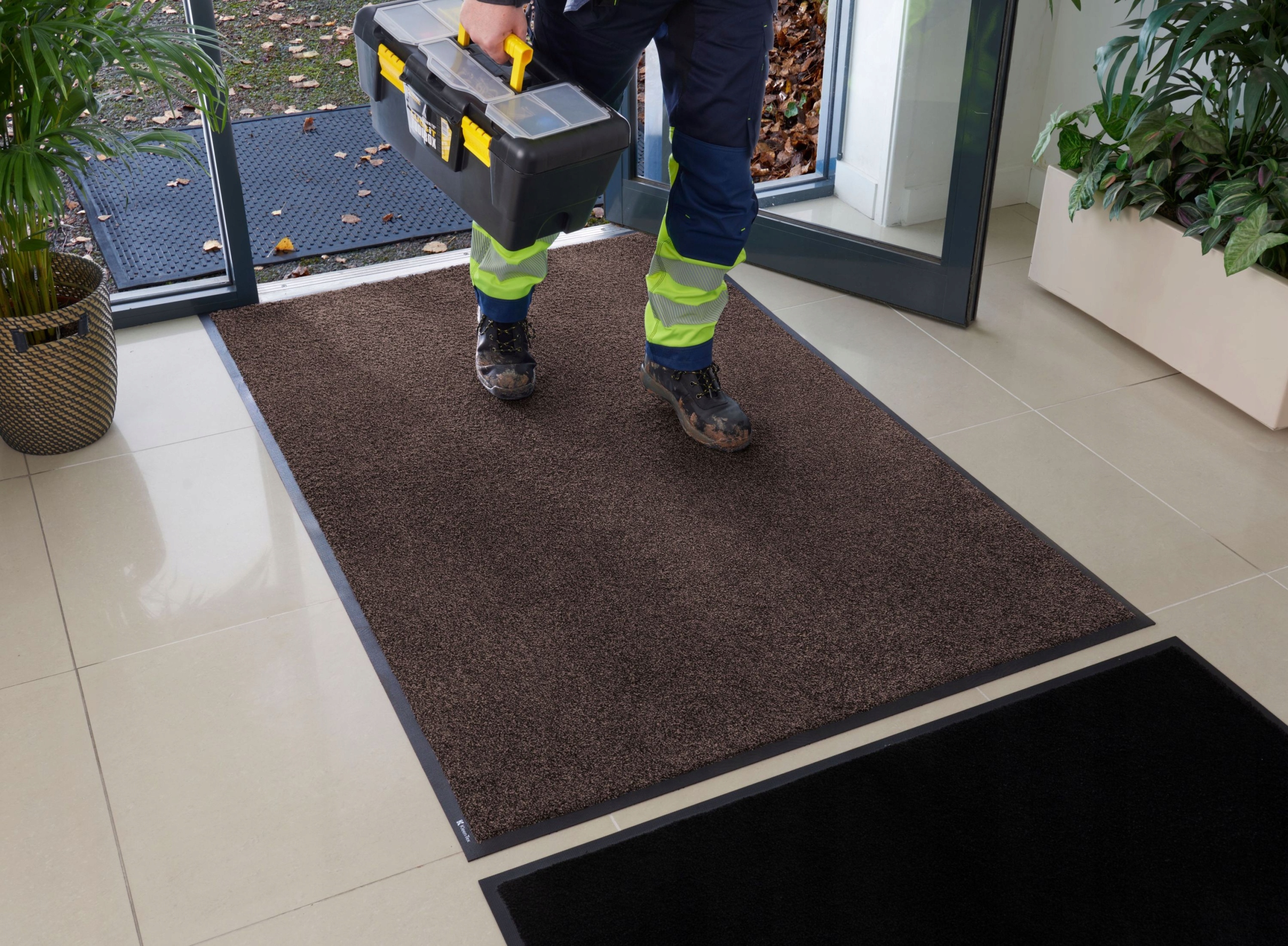 Rohožka objektová vstupná rohož na pranie|Iron Horse 150x240 Kleen-tex