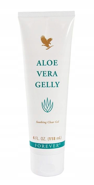 Łagodzący nawilżający żel aloesowy Galaretka Aloe Vera Gelly Forever 118 g