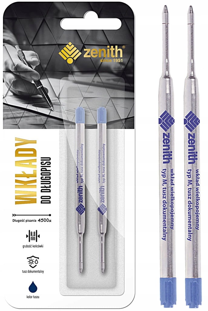 

Wkład Zenith niebieski 2 sztuki (11540202)