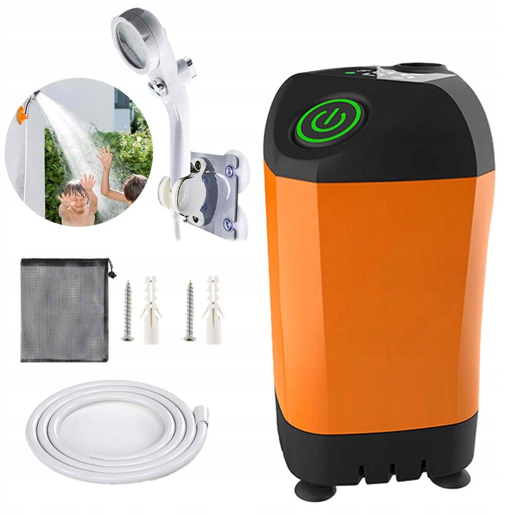 Turistická Přenosná Kempingová Sprcha Do Auta S Akumulátor 4800 Mah