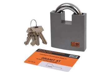 Lob visací zámek s atestem Granit-2 Xt KWG2