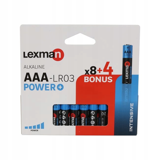 Baterie Alk Lexman L2 Lr03 12 x aaa