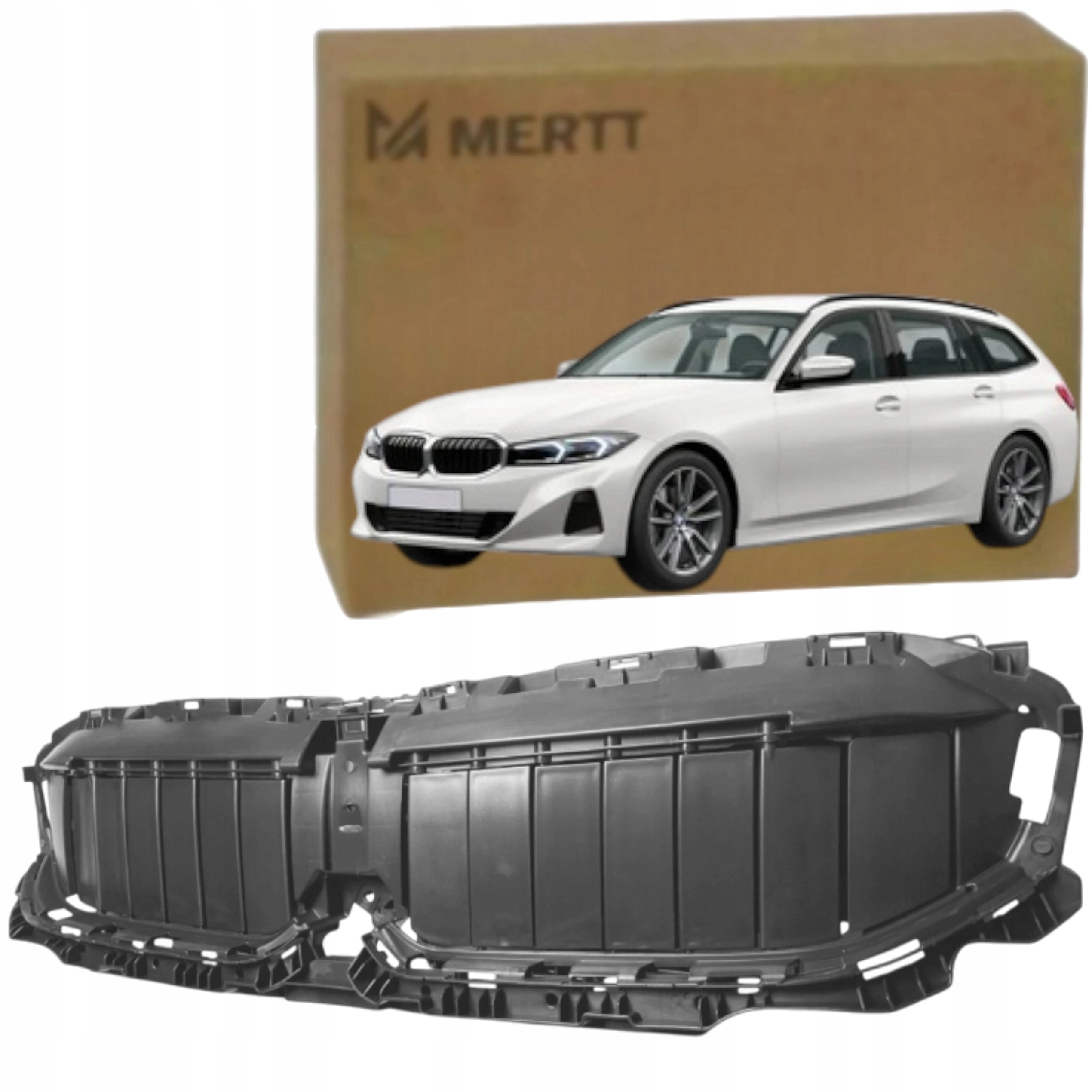 Bmw 3 G20 LCI 2023 – přívod Volant Vzduchu přední Roleta žaluzie motor