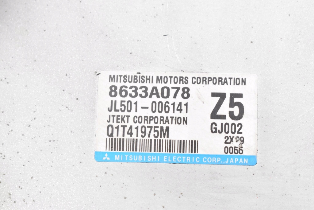 Centralina modulo SERVOSTERZO 8633A078 PEUGEOT 4008 1 e 1.6 E-HDI 117KM 12-17