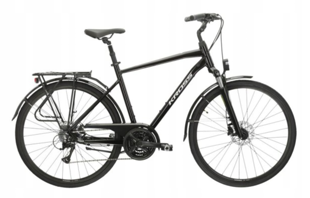 Rower trekkingowy Kross Trans 4.0 rama 21 cali koło 28 " czarny