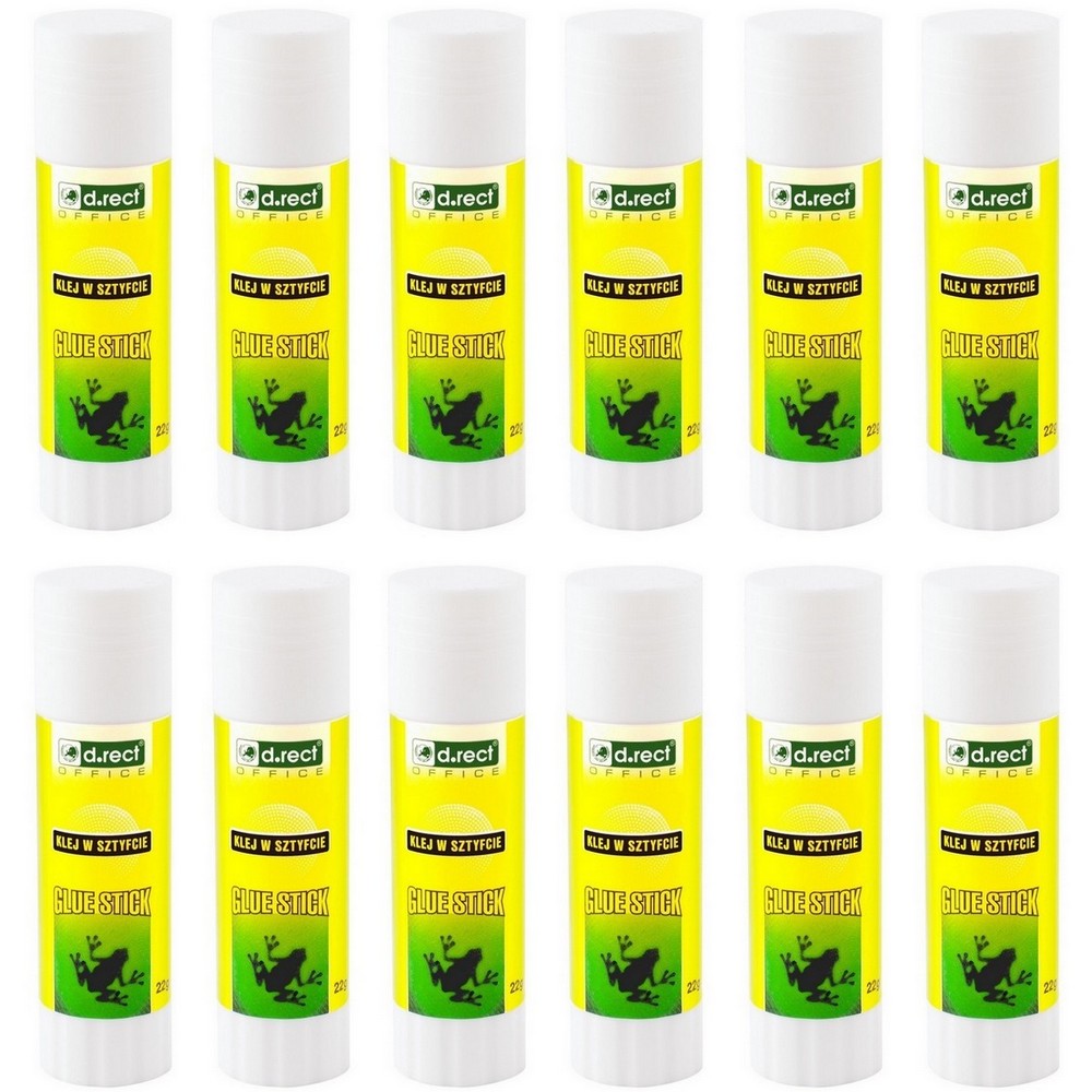 

Klej W Sztyfcie Niebrudzący Zmywalny 22g 12szt