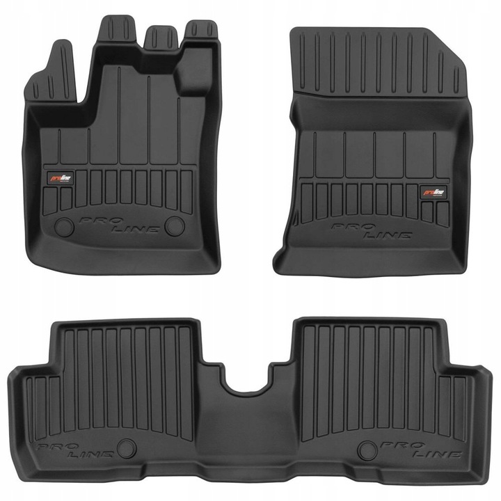 Gumové Koberce Dacia Lodgy 2012-2022 Korytka 3D