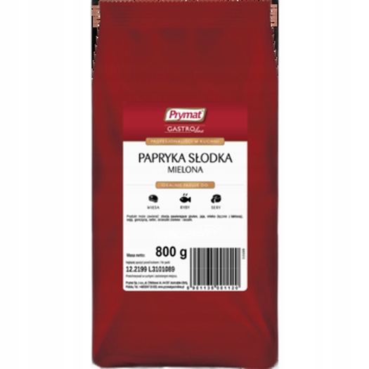 Levně Paprika sladká 800 g Prymat Gastroline