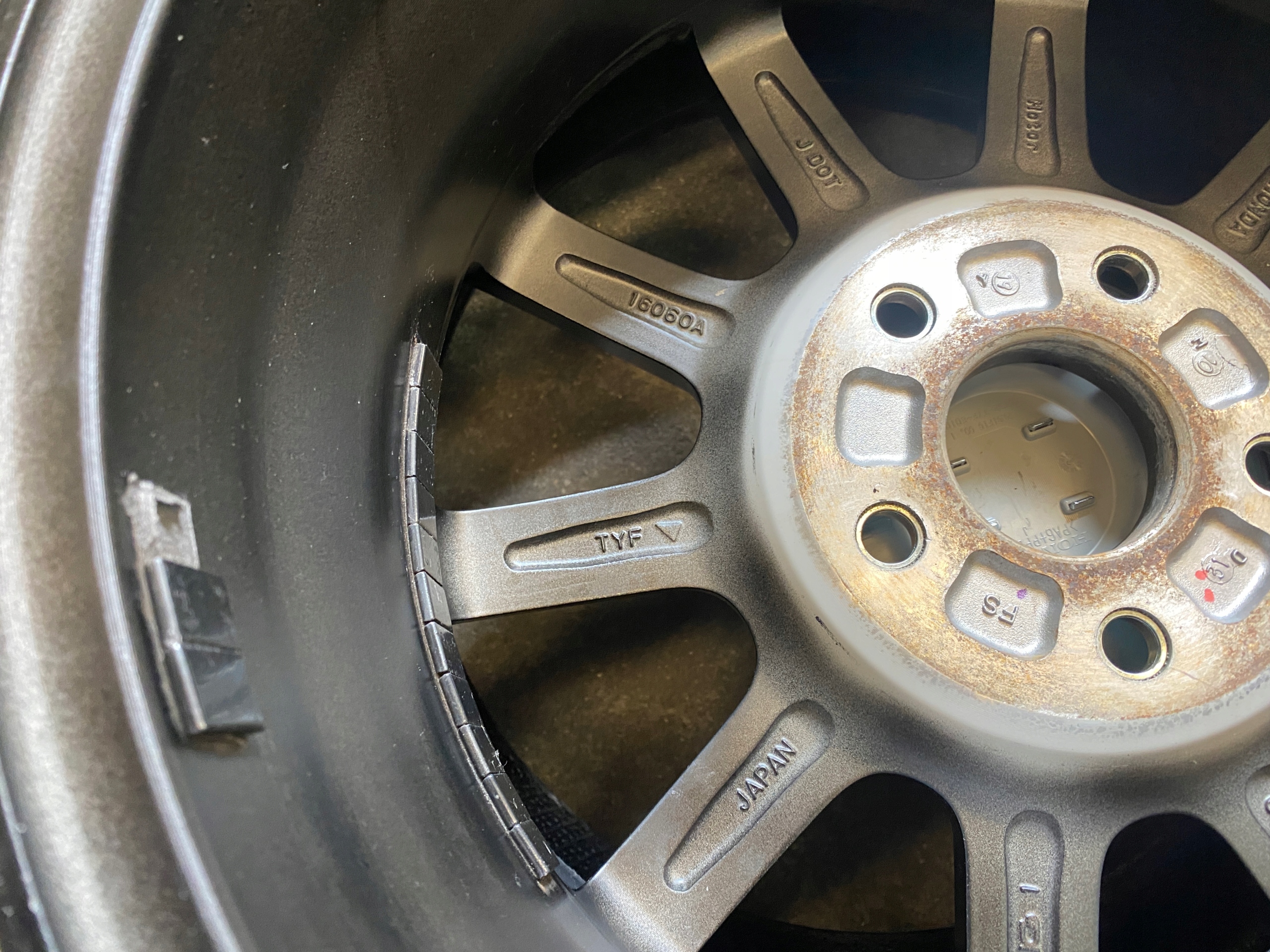 disk 16 HONDA 16060A 16x6J et50 original stan bdb.