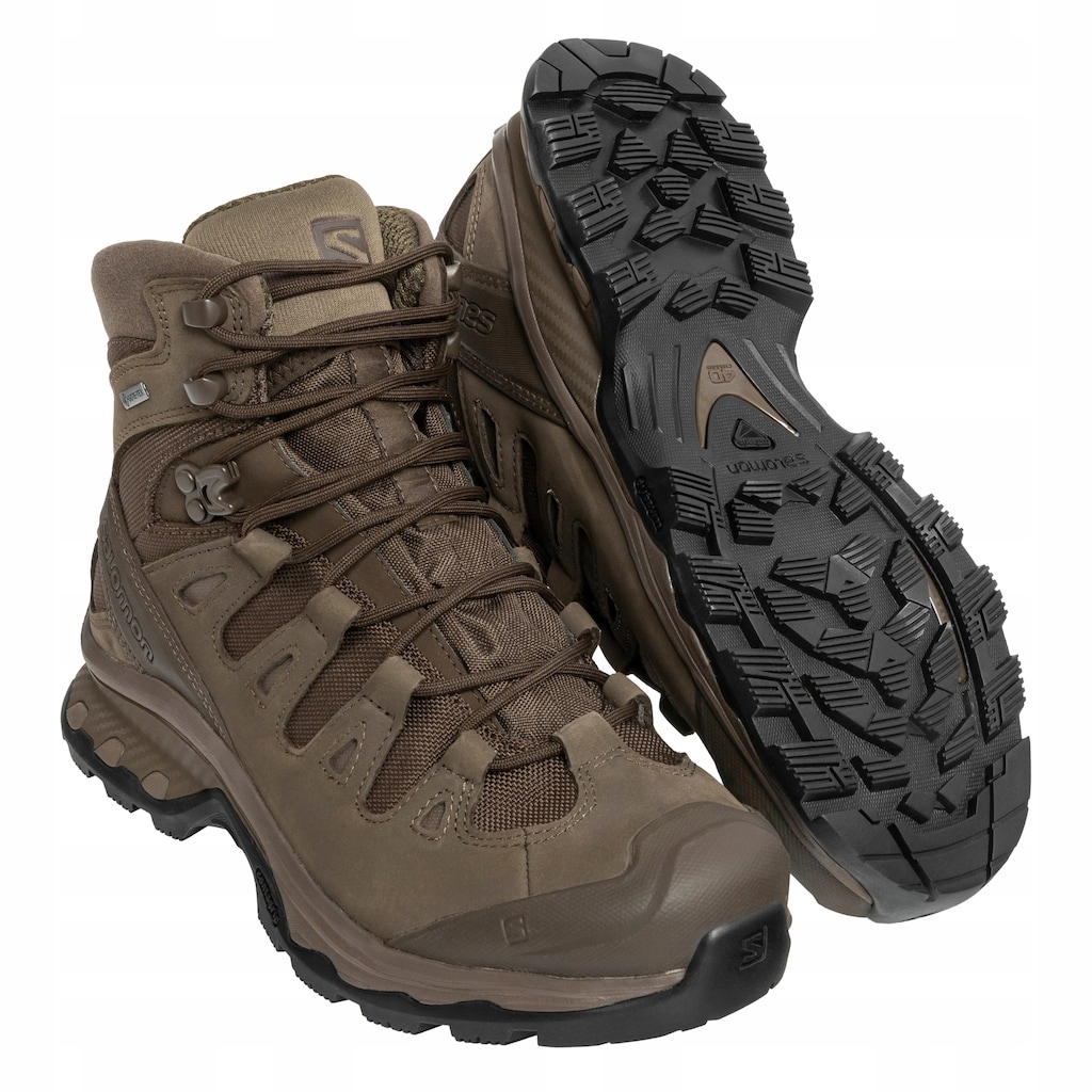 Salomon Vojenské Taktické Boty Quest 4D Forces 2 En Hnědé 46 2/3/UK 11,5