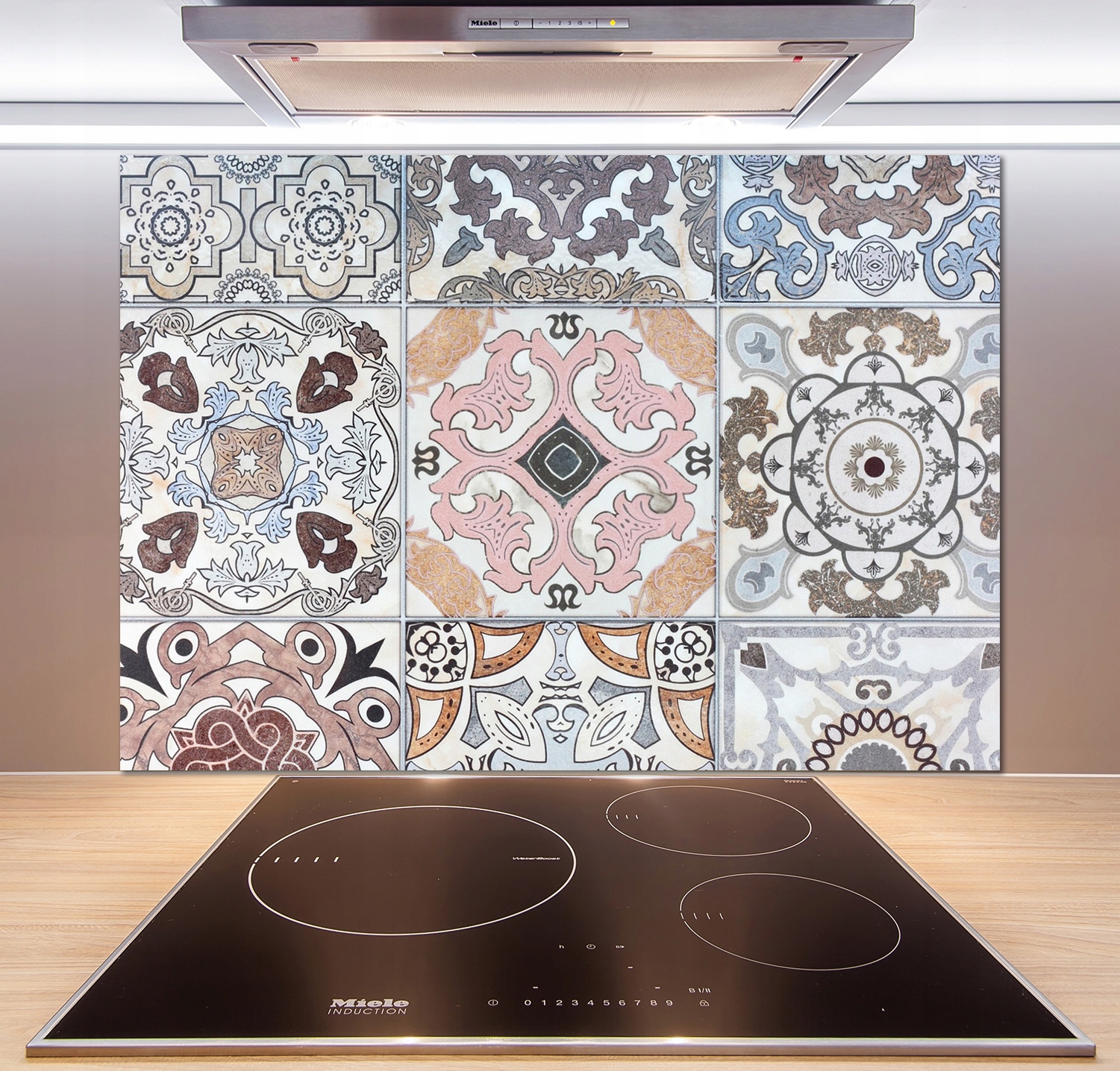 

Panel do kuchni Ceramiczne płytki 100x70 cm + Klej