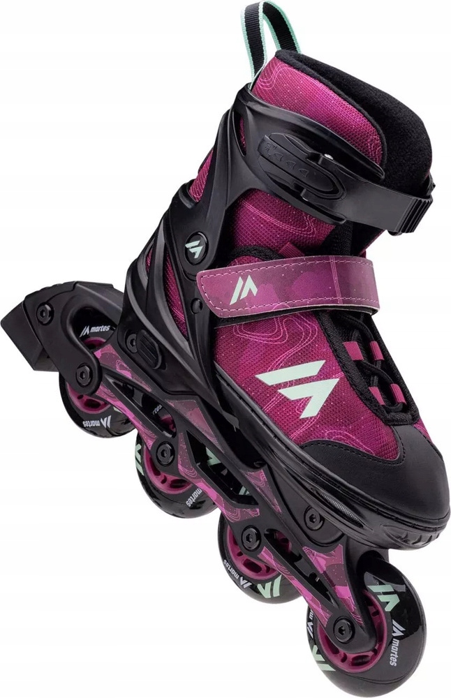 Dětské Brusle 2V1 Nastavitelné Kolečkové Brusle Martes Galakty Jrg ABEC-7 64 mm 30-33