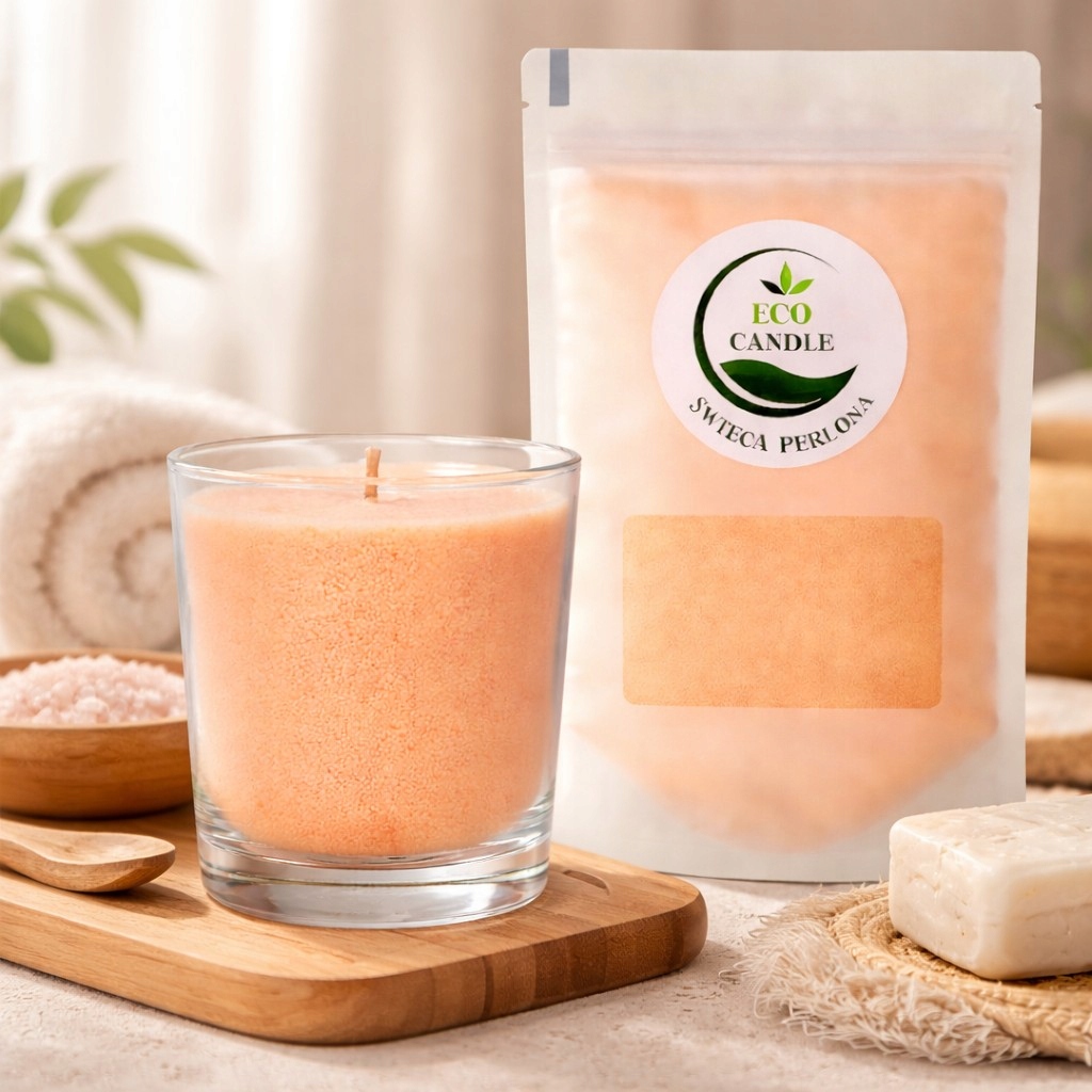 EcoCandle Perlový vosk Pomaranč 5 kg