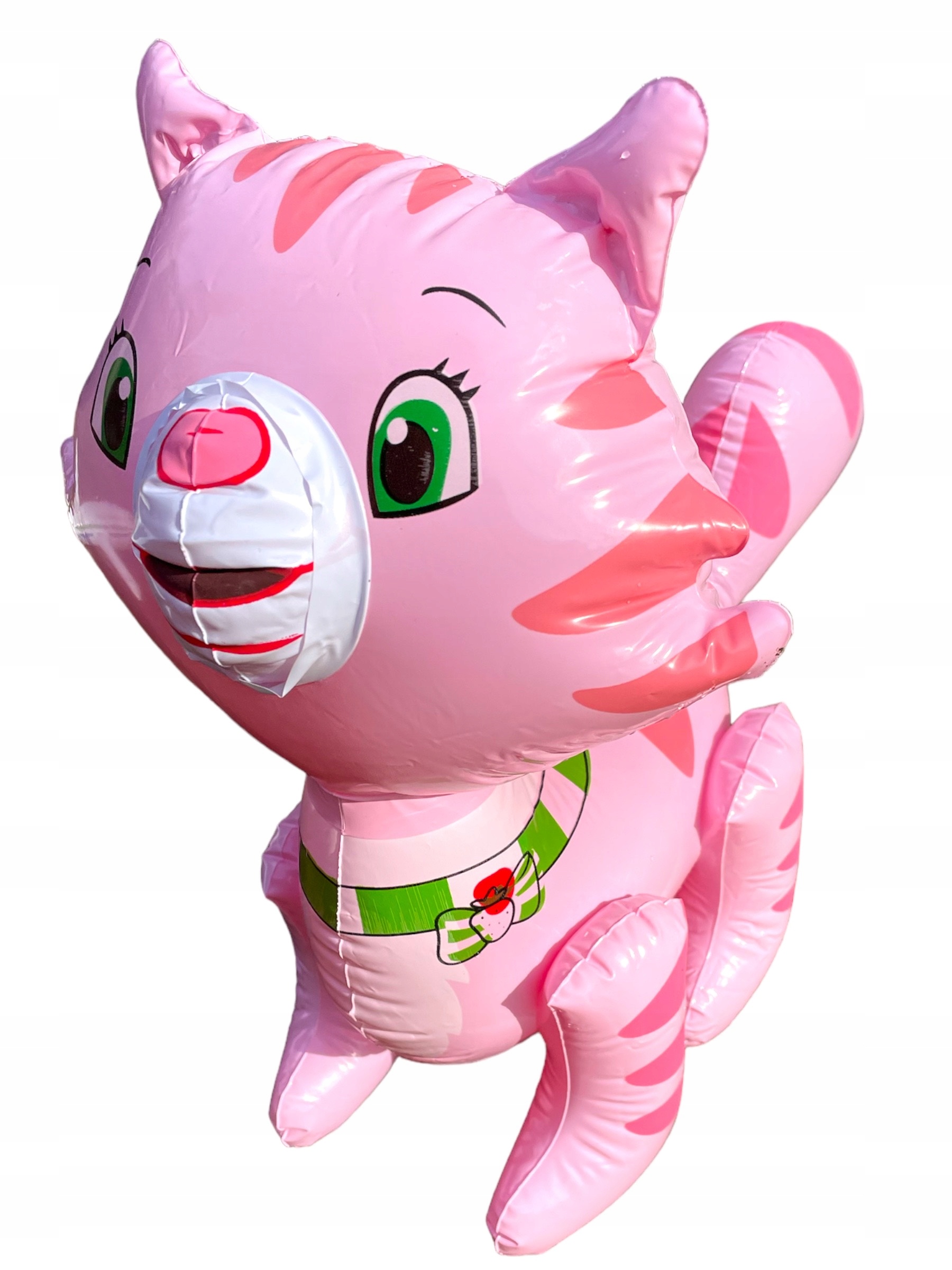 DMUCHANY KOTEK DO WODY NA PLAŻE RÓŻOWY DO ZABAWY 47 cm x 38 cm EAN (GTIN) 5905204683583