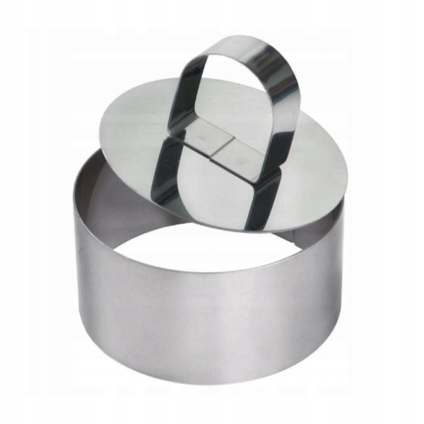 

Forma Pierścień z tłokiem do formowania Koło 8cm