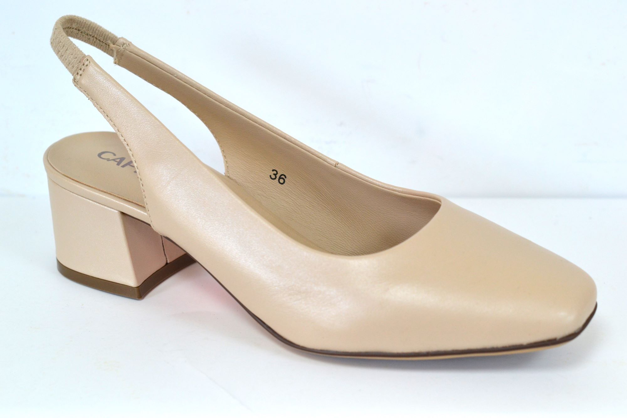 Caprice 29500-42 Lodičky Béžové Beige Perlato VEL.37