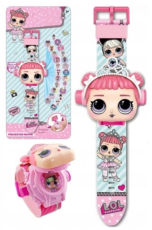 

Lol Suprise Zegarek Cyfrowy 3D Z Projektorem