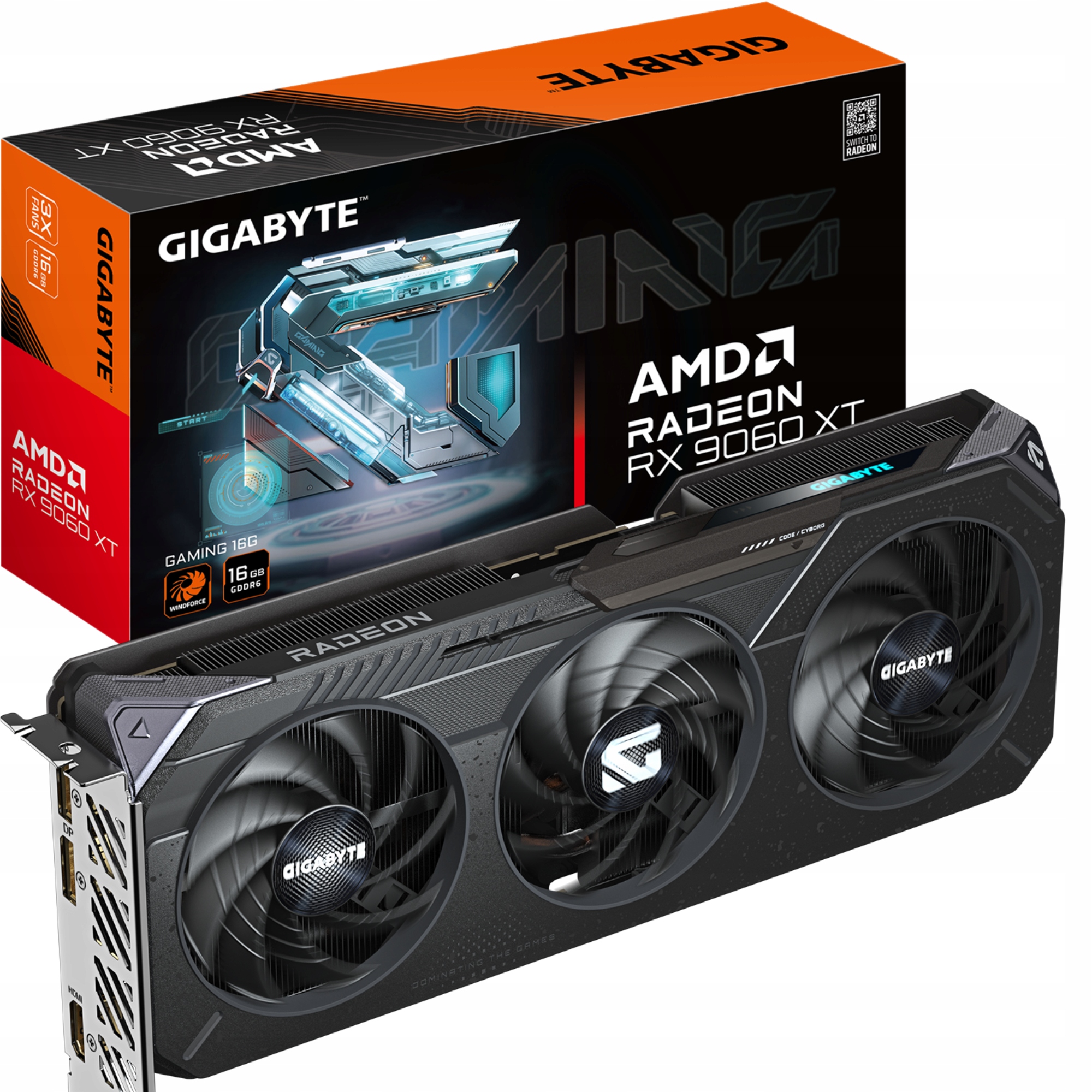 Karta graficzna Radeon Rx 9060 Xt 16GB Gigabyte Gaming Fsr 4